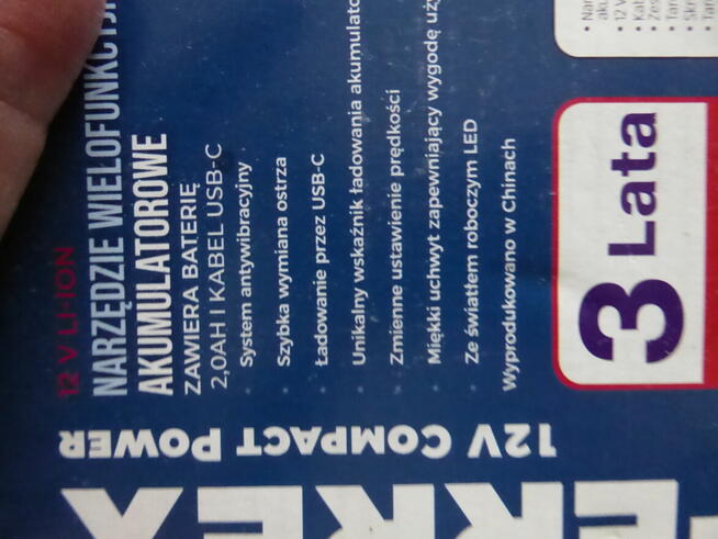 Nieużywane narzędzie wielofunkcyjne FERREX 12V Li-Ion