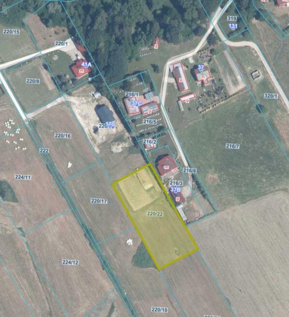 Działka budowlana Berest gm. Krynica-Zdrój