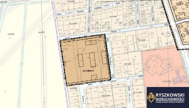 Działka inwestycyjna Zamość