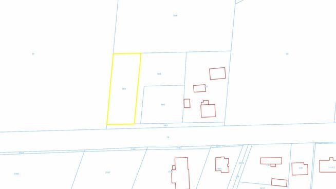 Działka budowlana Woźniki Dyrdy, Asfaltowa