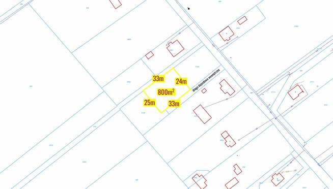 Działka budowlana Kamińsko gm. Przystajń,