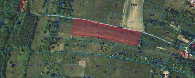 Działka budowlana Zręcin gm. Chorkówka Śliwinki,