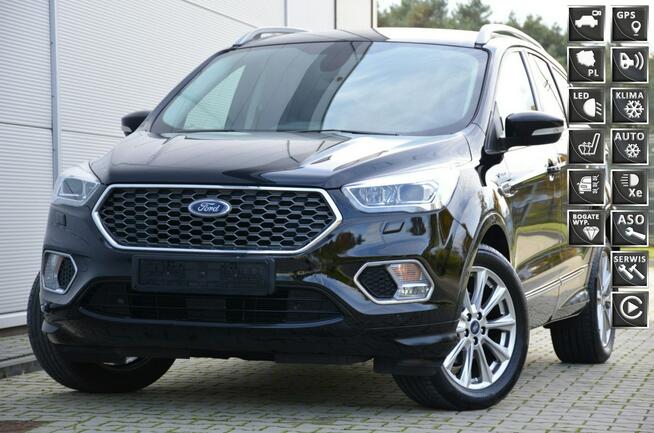 Ford Kuga Vignale 1.5i 150KM Serwis SONY Navi Skóra Bi-xenon Kamera
