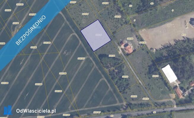 Działka 223/25 w miejscowości Warcz