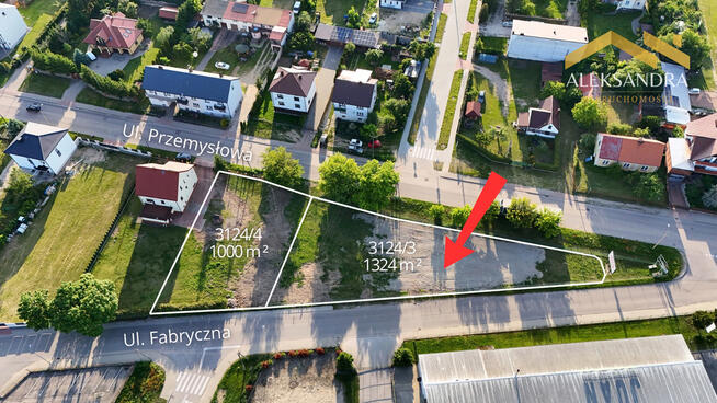 Działka inwestycyjna 1324 m2 - nie przegap okazji!