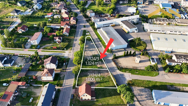 Działka inwestycyjna 1324 m2 - nie przegap okazji!