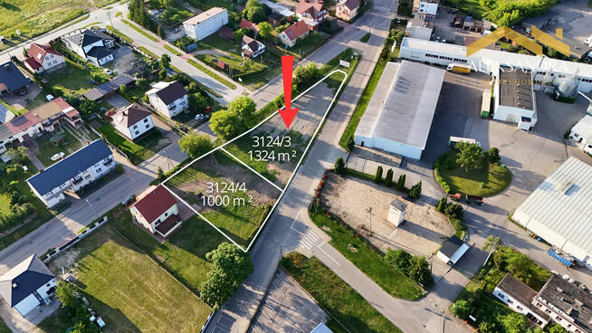 Działka inwestycyjna 1324 m2 - nie przegap okazji!