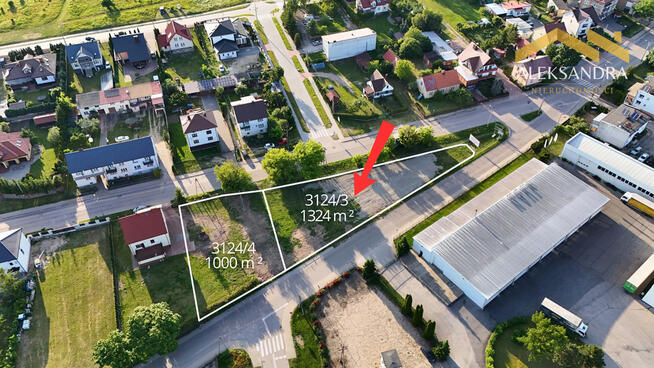 Działka inwestycyjna 1324 m2 - nie przegap okazji!