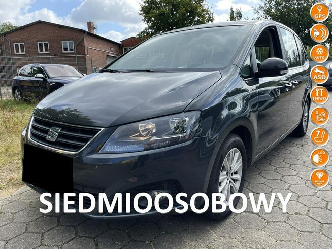 ALHAMBRA 2.0TDI Style 150km navi 7 FOTELI pdc ASYSTENT serwis 2016