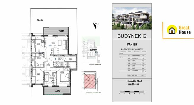 Mieszkanie Mójcza gm. Daleszyce, Akacjowa