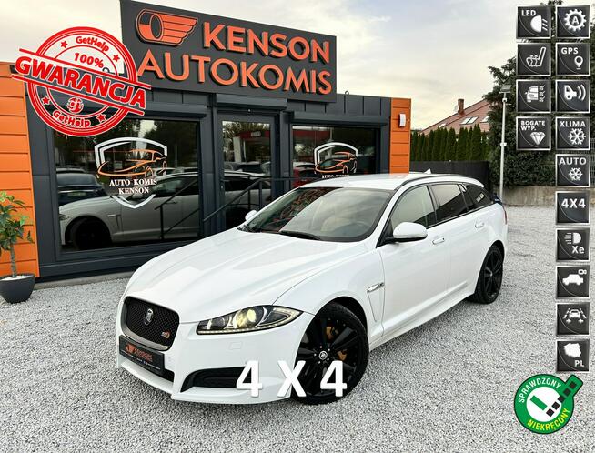 Jaguar XF 4x4, Kamera cofania, Podgrzewane fotele, LED, Nowy Rozrząd, 2x koła