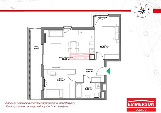 Słoneczne z balkonem 10 m2! | Galeria Bronowice