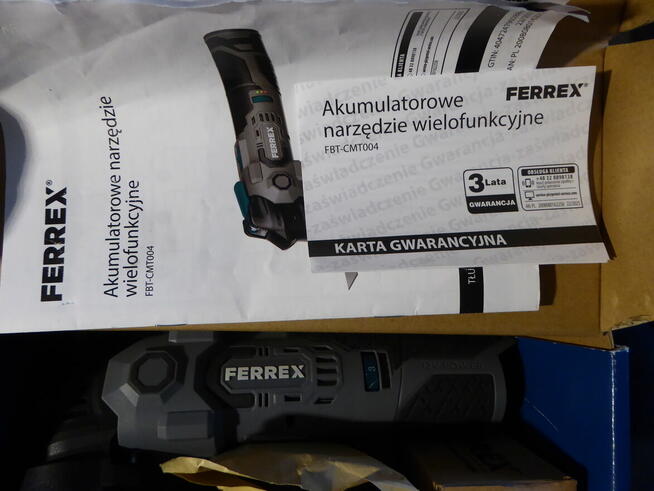 Nieużywane narzędzie wielofunkcyjne FERREX 12V Li-Ion