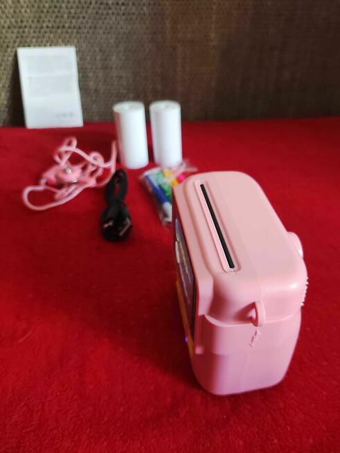 Aparat fotograficzny dla Dzieci Dziecka cyfrowy HD z drukarką