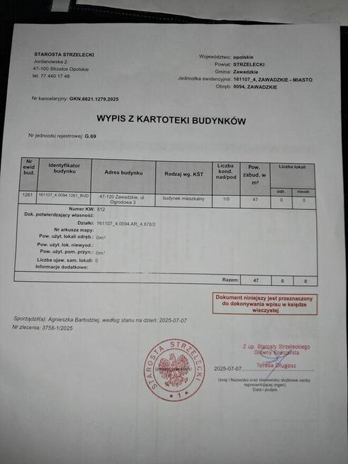 Sprzedam dom z dzialka