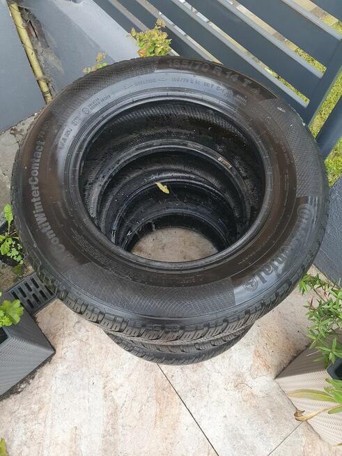 Continental opony zimowe jak nowe