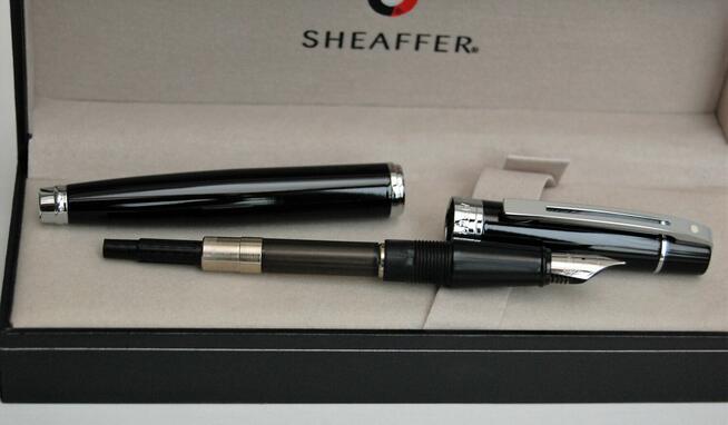 Pióro wieczne Sheaffer 9312 czarne, kolekcja Gift 300