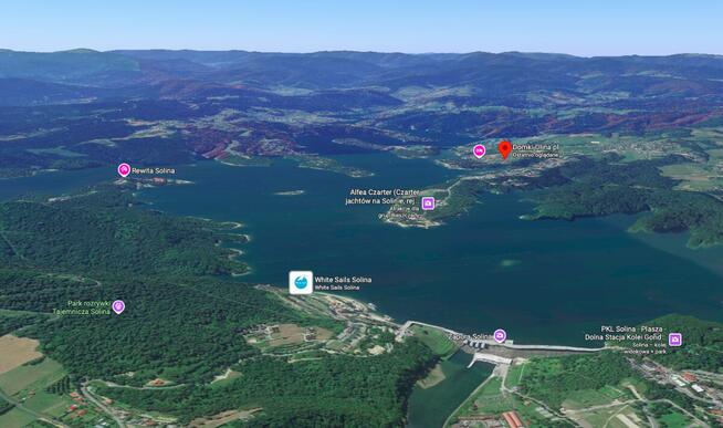 Domki letniskowe w Polańczyku – działający ośrodek nad Jezio