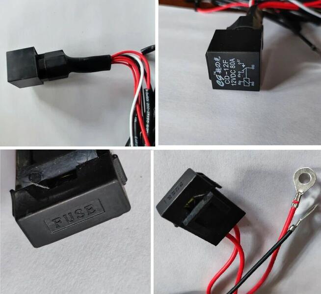 mocne ringi led xenon bmw Angel Eyes 106 mm wiązka kabli z p