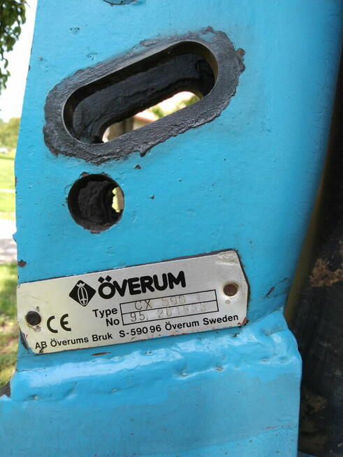 Pług Orevum 4 skibowy obrotowy