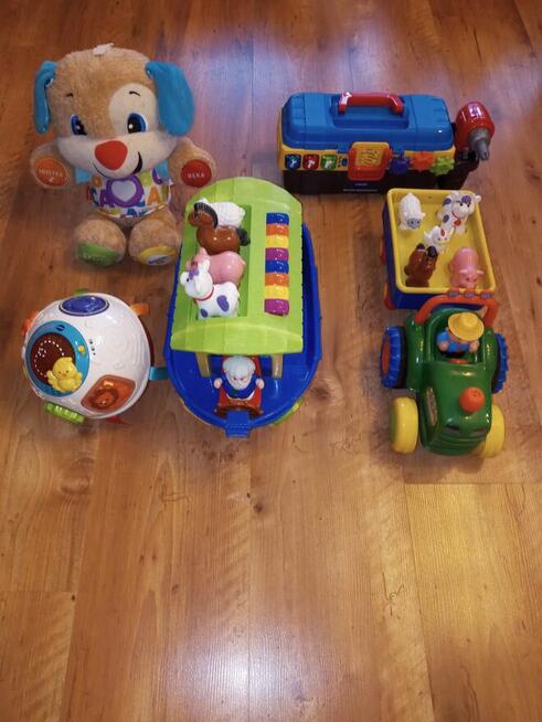 Mega zestaw interaktywnych zabawek dla malucha Fisher Price