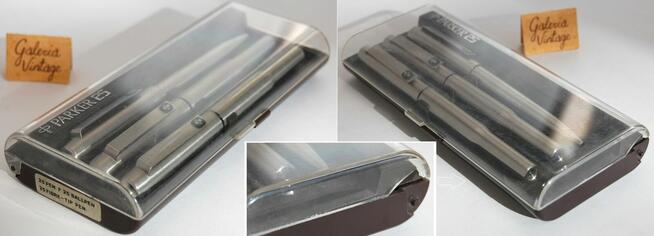 Parker 25 modernizm design vintage pióro pisak długopis stal