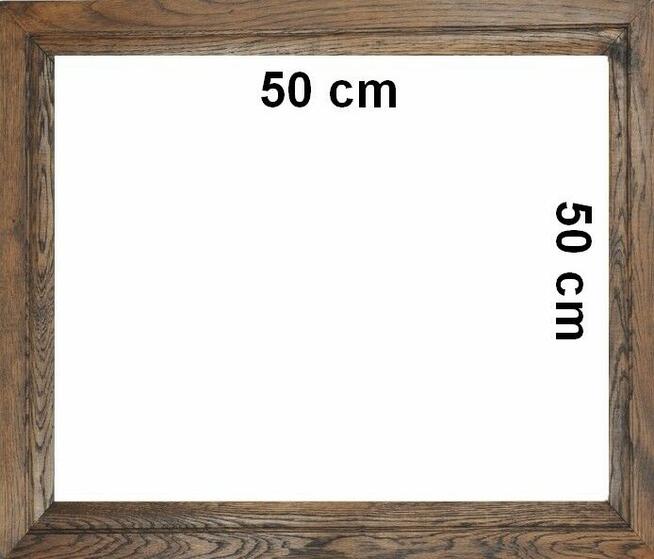 Ramka drewniana na zdjęcie obraz 50x50