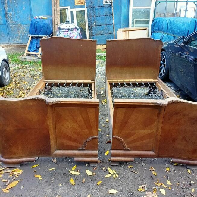 Łóżko, Stare łóżko sypialniane, Łóżko dzielone, Łóżko Duże