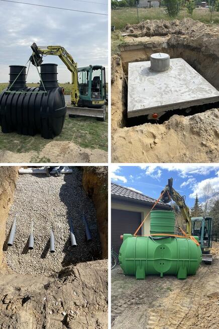 Usługi Minikoparka Miniładowarka Bobcat Koparka 3,5t dranaż