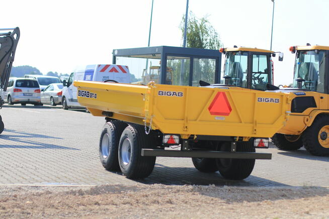 PRZYCZEPA BIGAB BT8 WYWROTKA HARDOX SKORUPA KOPARKA CIĄGNIK