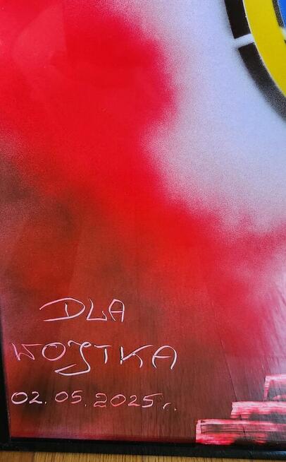 Plakat FCB 50 x 70 cm w ramie za szkłem