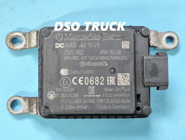 Radar czujnik odleglosci Mercedes MP A0004461949 ZGS 002