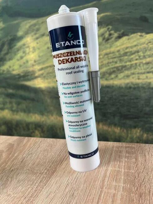 ETANCO - uszczelniacz dekarski 280ml PROMOCJA! Do Dachu, usz