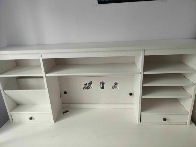 Biurko Hemnes z nadstawką