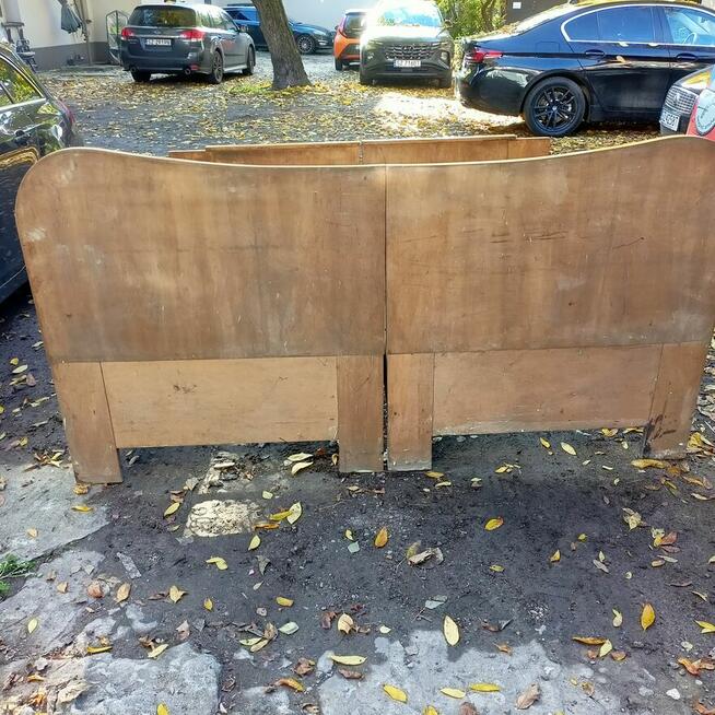 Stare łózko sypialniane, Łóżko Połysk, Łózko dwuosobowe na s