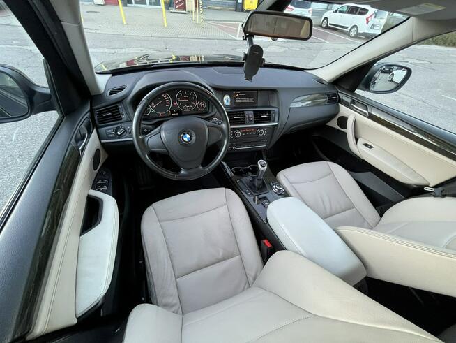 BMW X3 X-Drive LIFT 2,0D 183KM Manual, Jasne skóry Salon Polska