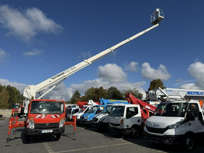 Nissan Cabstar Podnośnik Koszowy RUTHMANN TB 270 27m bok 15m Wumag Palfinger UDT P7