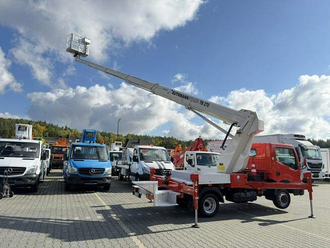 Nissan Cabstar Podnośnik Koszowy RUTHMANN TB 270 27m bok 15m Wumag Palfinger UDT P7