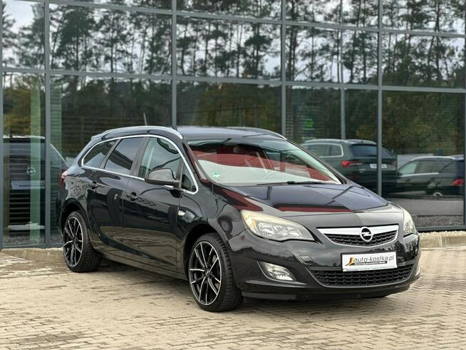 Opel Astra Grzany fotel+Kierownica Czujniki Tempomat Climatronic Alu18" GWARANCJA
