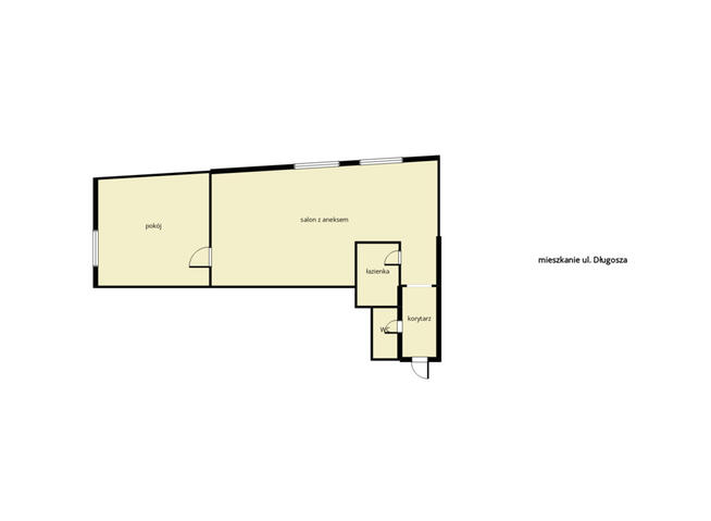 urokliwe mieszkanie – 2 pokoje, centrum Kalisza