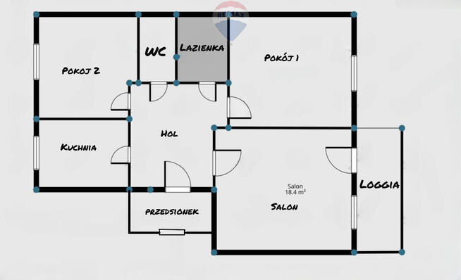 Rezerwacja! Mieszkanie 3 pokoje koło lasku Dębina