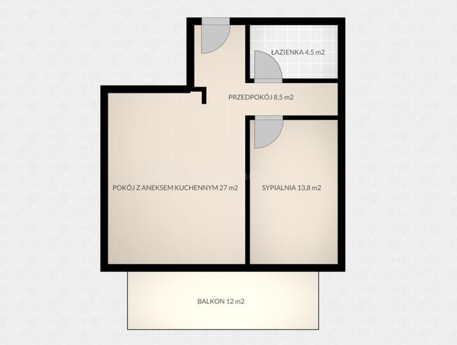 Przestronne 2pok 54m2 balkon garaż winda Mokotów