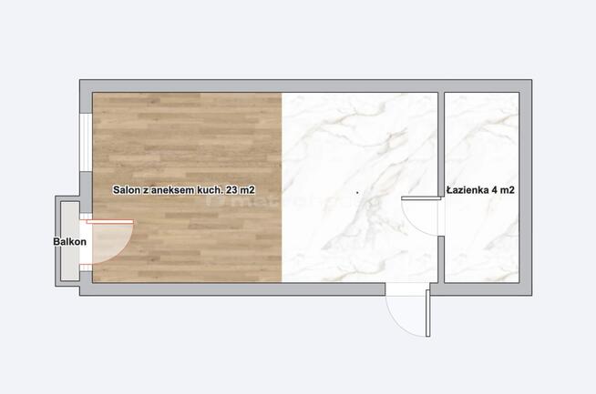 Sprzedam Eleganckie Studio 27m2, Kamienica Artdeco