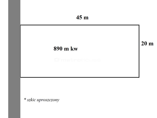 Działka na bliźniak lub jednorodzinny z mediami