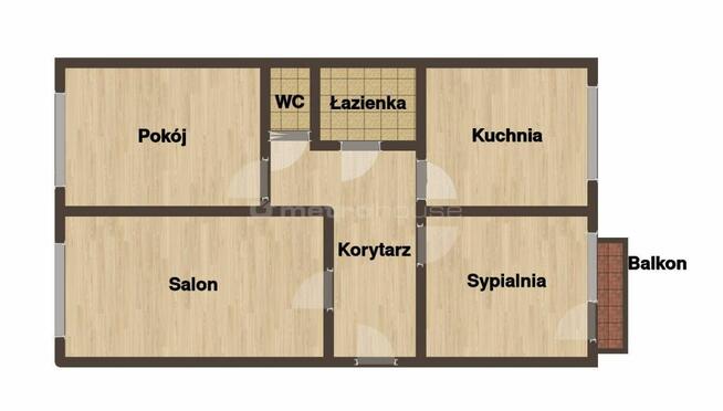 3 Pokojowe Mieszkanie z Balkonem i Garażem