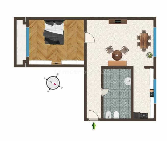 Mieszkanie 55m2 centrum Zabrza, z najmem garażu