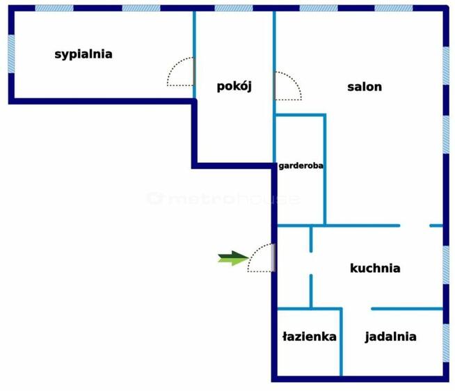 Klimatyczne mieszkanie w Różance