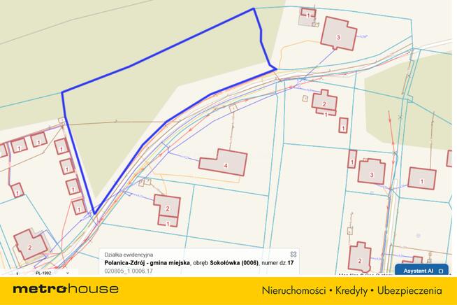 Działka pod usługi turystyczne blisko centrum