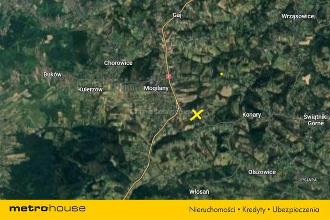 Mogilany - działka dla miłośników ogrodów. Polecam