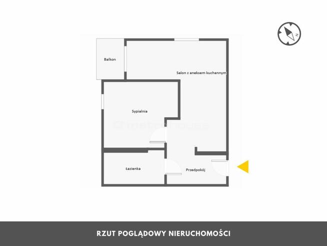2-pokoje z miejscem parkingowym w haki garażowej